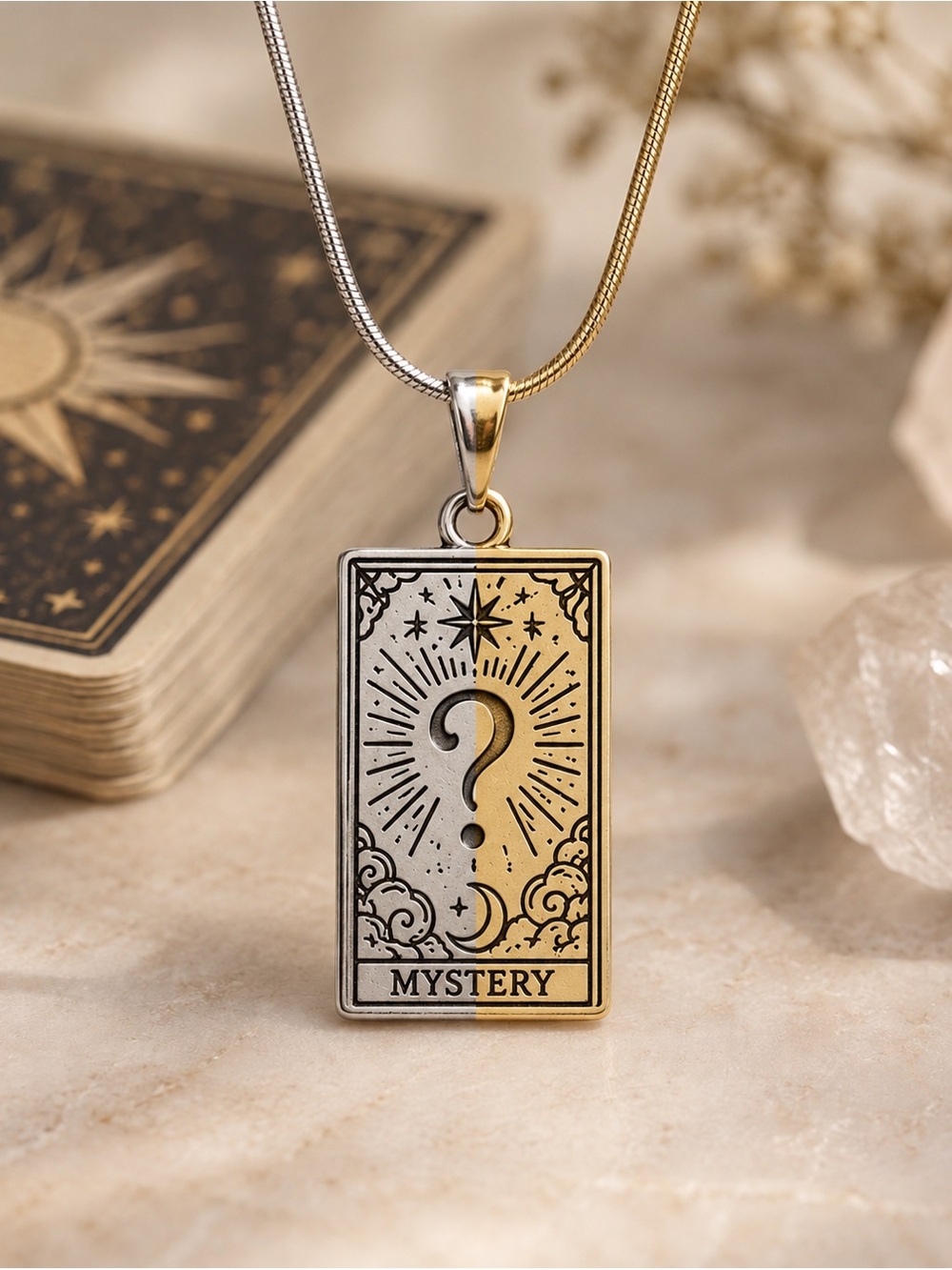 ❓Mystery Tarot Card Necklace❓